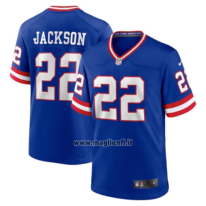 Maglia NFL Game New York Giants Adoree Jackson Classic Blu